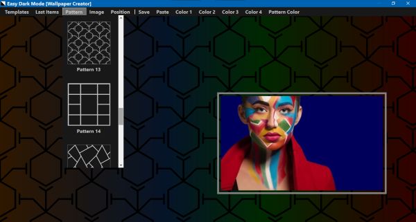 wallpaper creator pattern